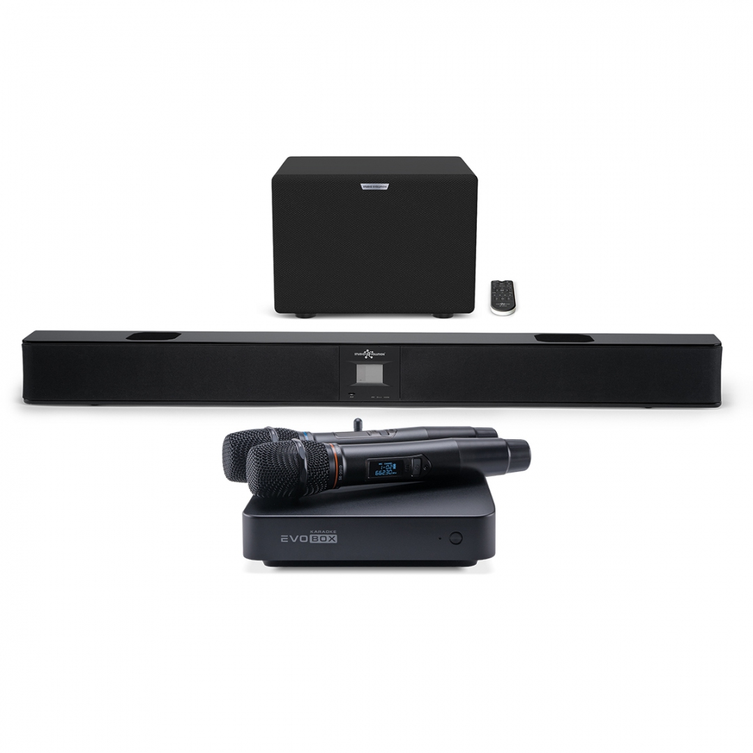караоке-комплект EVOBOX Plus + EvoSound Bar (саундбар с караоке) в Гороховце