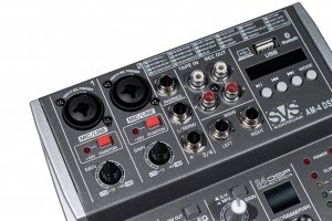 SVS Audiotechnik mixers AM-4 DSP Аналоговый микшерный пульт, 4-канала в Гороховце